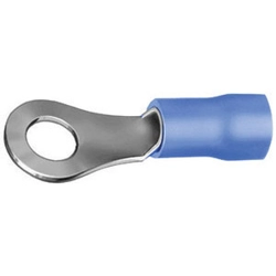 vendita online Terminali isolati (cf.100pz.) tipo ad anello azzurro per cavi da mmq 1,5-2,5 Pinze Per Connettori - Pinze Per Capicorda - Pinze Per Manicotti - Pinze Per Terminali - Terminali E Capicorda Sicutool