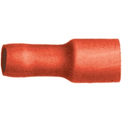 vendita online Terminali isolati (cf.100pz.) tipo cilindrico femmina rosso per cavi da mmq 0,25-1,5 Pinze Per Connettori - Pinze Per Capicorda - Pinze Per Manicotti - Pinze Per Terminali - Terminali E Capicorda Sicutool