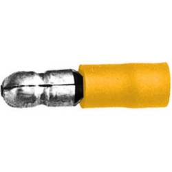 vendita online Terminali isolati (cf.50pz.) tipo cilindrico maschio giallo per cavi da mmq 4-6 Pinze Per Connettori - Pinze Per Capicorda - Pinze Per Manicotti - Pinze Per Terminali - Terminali E Capicorda Sicutool