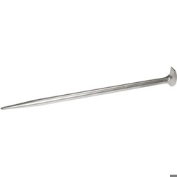 vendita online Utensili per carrozzieri leve cromate con testa piegata a 90°, lungh.mm 400 Utensili Per Carrozzieri Sicutool