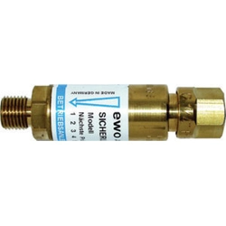 vendita online Valvole di sicurezza per ossigeno attacchi maschio/femmina g 1/4 Utensili e accessori per saldatura a gas Ewo