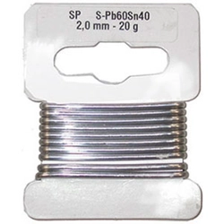 vendita online Rocchetti stagno (mt1) lega 40% Saldatori - Accessori per saldare Sicutool