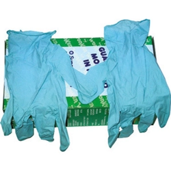 vendita online Guanti di protezione in nitrile, trattato con polvere anti-sudore; unica taglia xl Guanti, protezione mani e braccia Sicutool