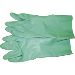 vendita online Guanti di protezione in nitrile, floccato internamente; taglia 10 Guanti, protezione mani e braccia Sicutool