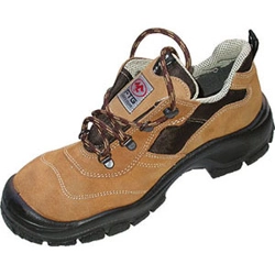 vendita online Calzature di protezione tipo basso, pratico, in pelle scamosciata e inserti in cordura Stivali antinfortunistici Sicutool