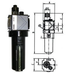 vendita online Lubrificatori per aria compressa variobloc Accessori e componenti per aria compressa Ewo