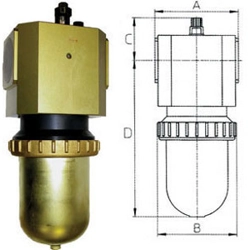 vendita online Lubrificatori per aria compressa fino 25 bar Accessori e componenti per aria compressa Ewo