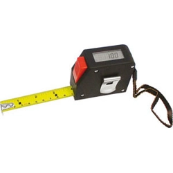 vendita online Flessometri digitali per interni ed esterni; tripla graduazione mm/piedi/pollici Strumenti Di Misura E Controllo - Calibri - Micrometri - Contafiletti - Spessimetri - Goniometri - Nastri, Righe, Flessometri, Aste, Rotelle Metriche - Squadre - Truschini Mib