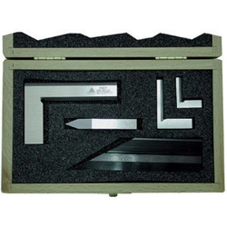 vendita online Assortimento 5 squadre di misurazione Strumenti Di Misura E Controllo - Calibri - Micrometri - Contafiletti - Spessimetri - Goniometri - Nastri, Righe, Flessometri, Aste, Rotelle Metriche - Squadre - Truschini Sicutool