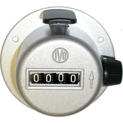 vendita online Contapezzi da parete base tonda in metallo Contapezzi - Contagiri - Contacolpi - Contametri - Contaimpulsi - Stroboscopi Sicutool