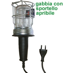 vendita online Lampade portatili elettriche tipo professionale con telaio in metallo Lampade - Torce - Accessori Sicutool