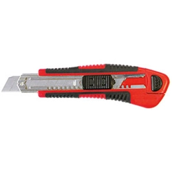 vendita online Coltelli universali con lame a settori con avanzamento/rientro a pulsante tipo industriale Forbici e coltelli Gedore Red