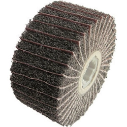 vendita online Spazzole rotative lamellari di tela abrasiva dimensioni 100x50 mm Spazzole rotative abrasive Sicutool