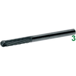 vendita online Mini frese rotative in metallo duro tipo cilindrico-testa sferica.taglio 3. Barrette Per Incisori - Frese Rotative - Alberi Flessibili Sicutool