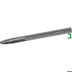 vendita online Mini frese rotative in metallo duro tipo tondo conico.taglio 5. Barrette Per Incisori - Frese Rotative - Alberi Flessibili Sicutool