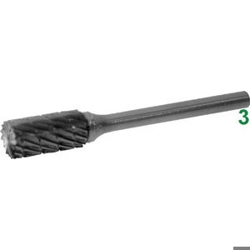 vendita online Frese rotative in metallo duro tipo cilindrico testa con  attacco ø mm 3 taglio 5 Barrette Per Incisori - Frese Rotative - Alberi Flessibili Sicutool