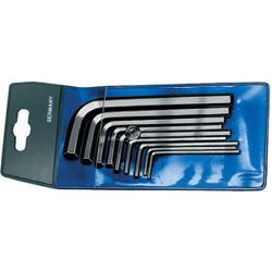 vendita online Serie di 11 pz. art. 914 da mm 1,5 - 2 - 2,5 - 3 - 4 - 5 - 5,5 - 6 - 7 - 8 - 10 Chiavi a Brugola Sicutool