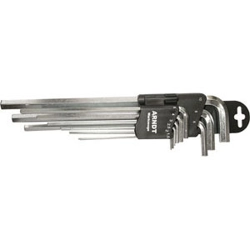 vendita online Serie di 9 pz. art. 914 gba da mm 1,5 - 2 - 2,5 - 3 - 4 - 5 - 6 - 8 - 10 Chiavi a Brugola Sicutool
