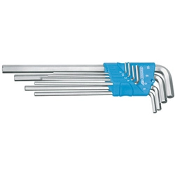 vendita online Serie di 8 pz. art. 914 gb da mm 2 - 2,5 - 3 - 4 - 5 - 6 - 8 - 10 Chiavi a Brugola Gedore
