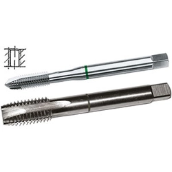 vendita online Programma maschi macchina con collarini colorati  collarino verde per fori passanti per materiali con r fino a 1000 n/mmq Maschi Voelkel