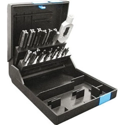 vendita online Utensili per filettare in assortimento maschi a mano hsse vap in cassetta per filettare da m 3 a m 12 Maschi Voelkel