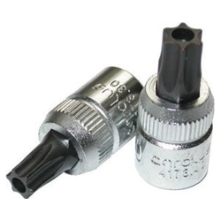vendita online Chiavi a bussola att. 1/4 din 3120 - iso 1174 con polig. esterno torx con foro Chiavi a Bussola Gedore Red