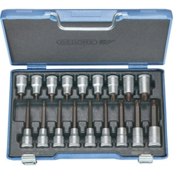 vendita online Assortimenti chiavi a bussola 1/2 per poligono interno torx 18 pezzi Chiavi a Bussola Gedore