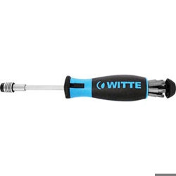 vendita online Impugnature portabits con att.magnetico tipo con 6 inserti Giraviti Dremo Plus - Leve e Chiavi per Bits Witte