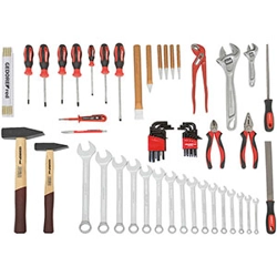 vendita online Assortimenti di 59 utensili per meccanici,riparatori,manutentori Accessori banchi lavoro e armadi Gedore Red