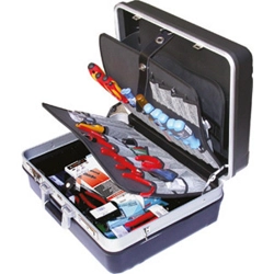 vendita online Valigie con 63 utensili per tecnici e assistenza Set e Kit di attrezzi da lavoro Sicutool