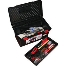 vendita online Cassette in polipropilene con 53 utensili per uso professionale,universale e servizio assistenza Set e Kit di attrezzi da lavoro Sicutool
