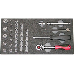 vendita online Moduli con utensili per carrelli art. 998 g 8a Carrelli e Contenitori Per Officina - Moduli Per Carrelli Gedore Red