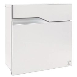 vendita online Cassetta postale nettuno colore bianco 37×11×37 cm. Cassette postali, bacheche e casellari Alubox