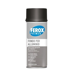 vendita online Ferox primer alluminio 400 ml. Silicone e sigillante - Schiuma poliuretanica Arexons