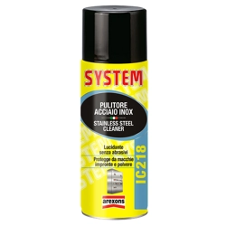 vendita online Pulitore acciaio inox ic218 system 400ml Detersivi, detergenti, disinfettanti, sgrassatori Arexons