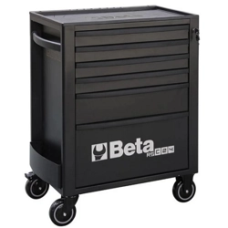 vendita online Carrello rsc24 a 6 cassetti colore nero art.rsc24/6 Carrelli e Contenitori Per Officina - Moduli Per Carrelli Beta