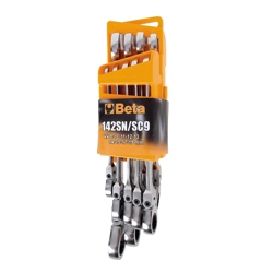 vendita online Chiavi snodate combinate a cric 9 pezzi Chiavi e Leve a Cricchetto Beta