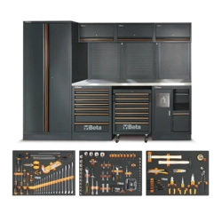 vendita online Combinazione arredo officina c45pro x/196ut Banchi da lavoro Beta