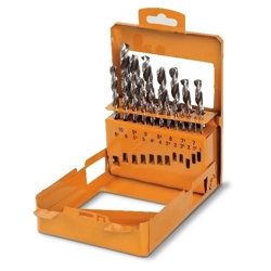 vendita online Serie di 19 punte in acciaio hss art.412/sp19 Punte per legno ferro metallo calcestruzzo Beta