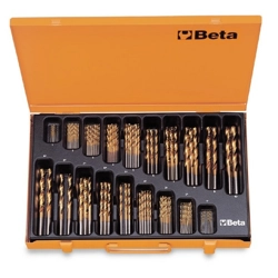 vendita online Serie di 116 punte hss tin art.414/c116 Punte per legno ferro metallo calcestruzzo Beta