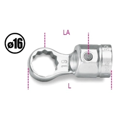 vendita online Chiavi poligonali per barre dinamometriche art.652 Chiavi Dinamometriche Beta
