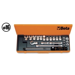 vendita online Kit barra dinamometrica con 22 innesti e bussole art.671n/c20 Chiavi Dinamometriche Beta