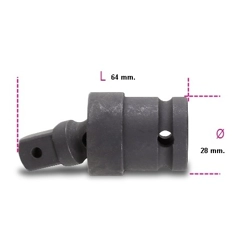 vendita online Snodo macchina attacchi quadri m/f 1/2" art.720/25 Prolunghe - Raccordi - Snodi Beta