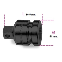 vendita online Raccordo macchina attacco quadro m 3/4" f 1" art.729/15 Prolunghe - Raccordi - Snodi Beta