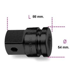 vendita online Raccordo macchina attacco quadro m 1.1/2" f 1" art.729/16 Prolunghe - Raccordi - Snodi Beta