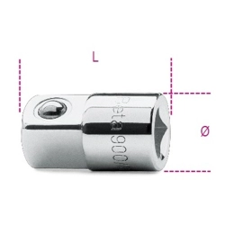 vendita online Raccordo attacco quadro m 3/8" f 1/4" art.900/16 Prolunghe - Raccordi - Snodi Beta