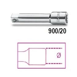 vendita online Prolunga attacchi quadri m/f 1/4" mm.50 art.900/20 Prolunghe - Raccordi - Snodi Beta