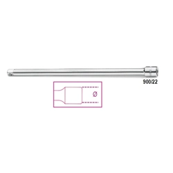 vendita online Prolunga attacchi quadri m/f 1/4" mm.250 art.900/22 Prolunghe - Raccordi - Snodi Beta