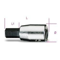 vendita online Chiave a bussola maschio esagonale 1/4", art.900me Chiavi a Bussola Beta