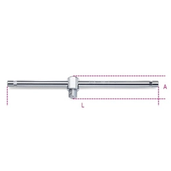 vendita online Quadro maschio 3/4" con spina scorrevole art.928/42 Prolunghe - Raccordi - Snodi Beta
